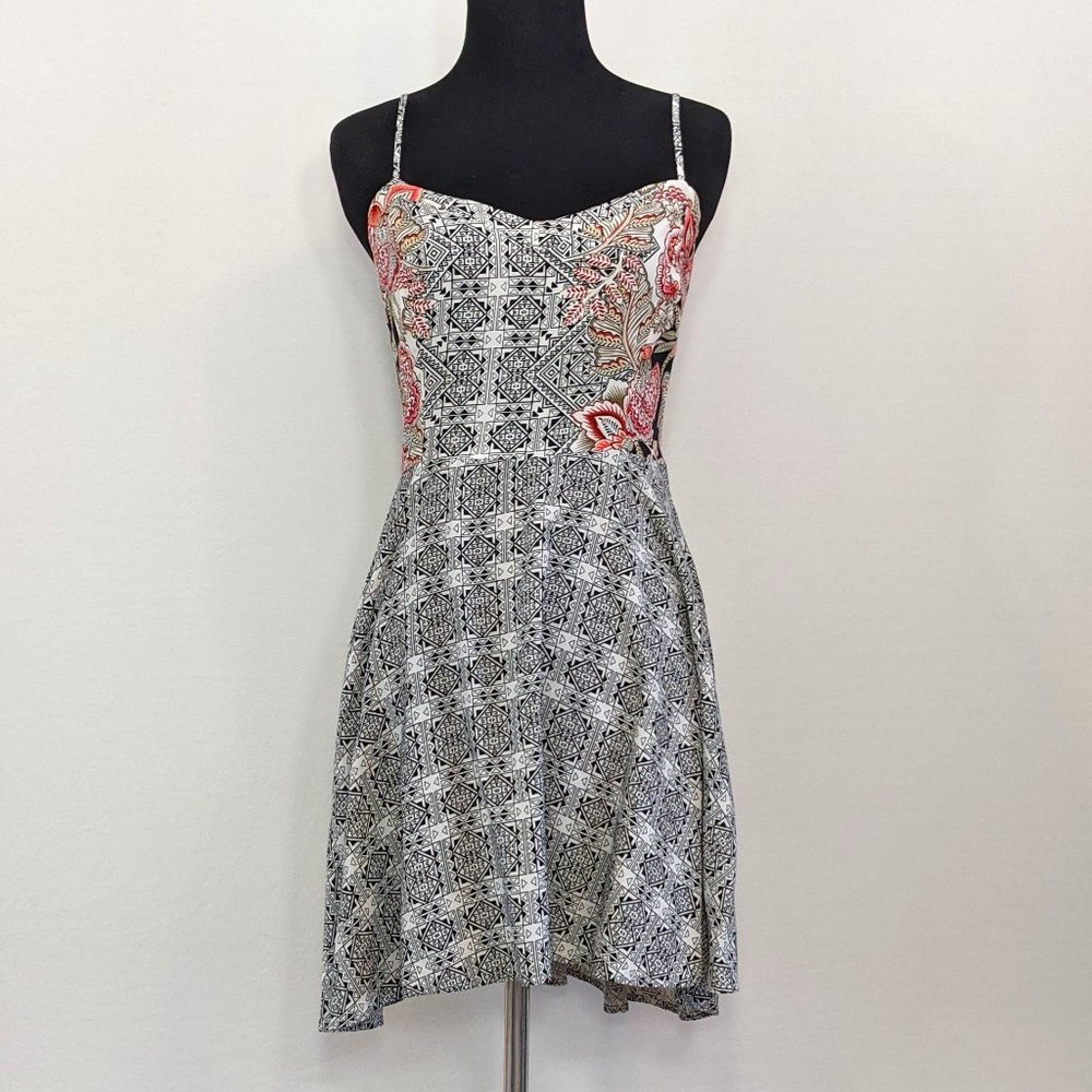Aeropostale Geometric Floral Dress SZ Med